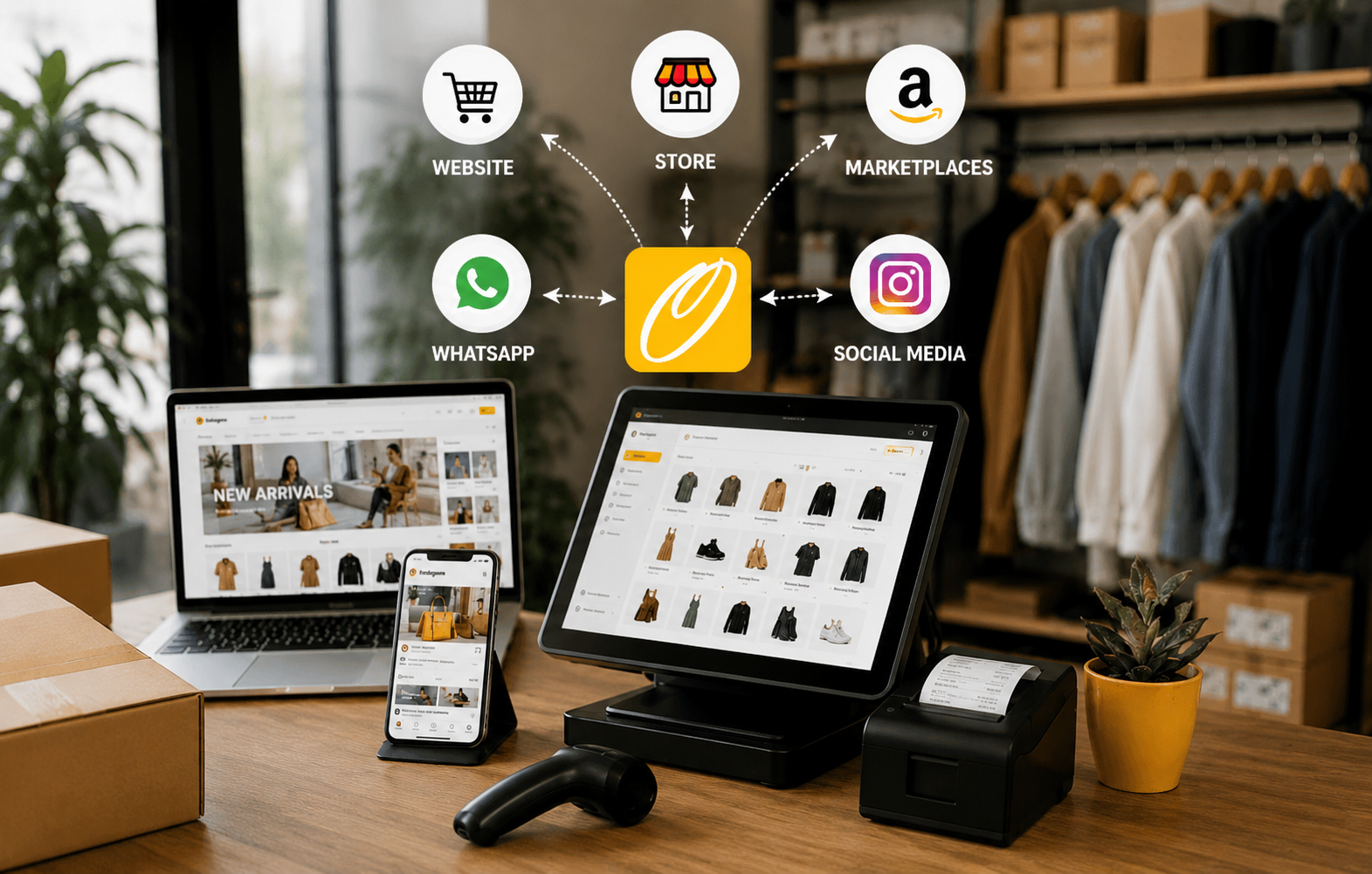 O2VEND eCommerce storefront